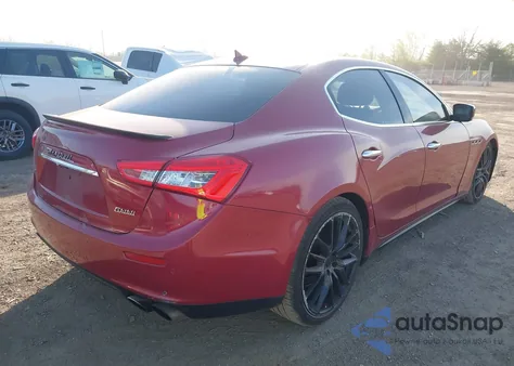 2014 Maserati Ghibli S Q4 z USA, uszkodzony, nr VIN ZAM57RTA1E1126505